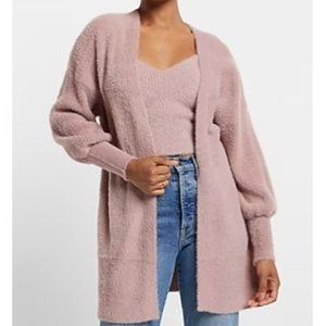 Pink/Mauve Cozy Express Cardigan